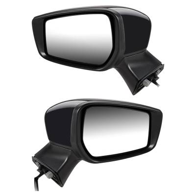 New Pair Of Mirror Compatible With Nissan Versa Note S Sv Sl Plus Hatchback 1.6L 2015 2016 2017 2018