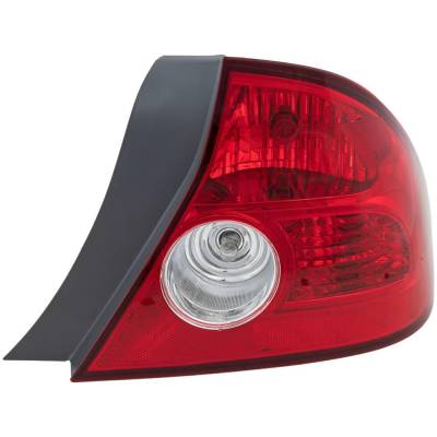 Rareelectrical - New Right Tail Lights Compatible With Honda Civic 1.7L 2.0L 2004 2005 By Part Numbers H730171 - Image 1