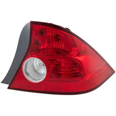 Rareelectrical - New Right Tail Lights Compatible With Honda Civic 1.7L 2.0L 2004 2005 By Part Numbers H730171 - Image 2