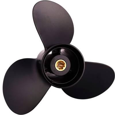 RAREELECTRICAL - New Aluminum Propeller Compatible With Honda Bf15 8 Spline 15 8-20 Hp For Years 1991-2021 By Part - Image 2