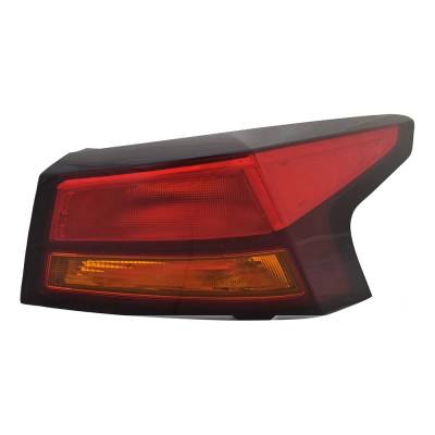 Rareelectrical - New Halogen Outer Right Tail Light Compatible With Nissan Altima Edition One Sedan 4 Door 2.0L 2.5L - Image 2