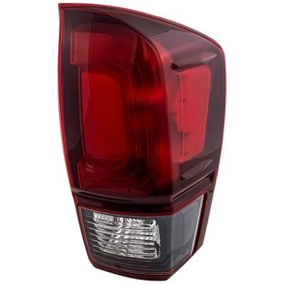 Rareelectrical - New Right Tail Lights Compatible With Toyota Tacoma Sr Sr5 Crew Extended Cab Pickup 2018-2023 By - Image 2
