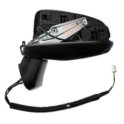 New Left Mirror Compatible With Honda Fit Lx Hatchback 4 Door 1.5L 2015 2016 2017 2018 2019 By Part