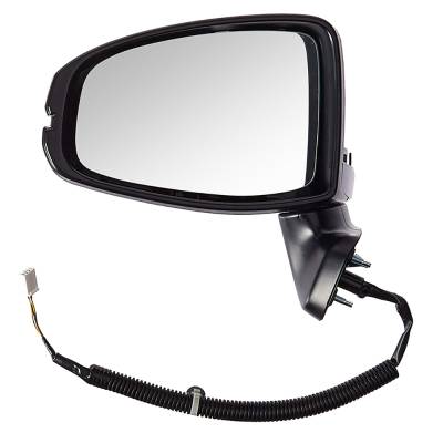 Rareelectrical - New Left Mirror Compatible With Honda Fit Lx Hatchback 4 Door 1.5L 2015 2016 2017 2018 2019 By Part - Image 2