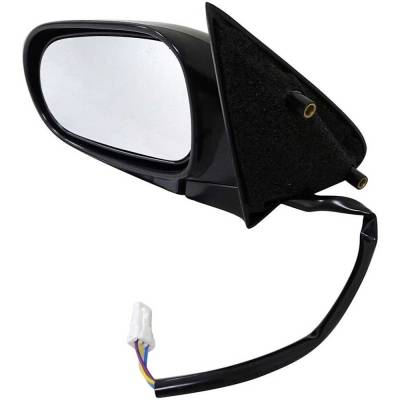 Rareelectrical - New Left Mirror Compatible With Nissan Altima 2.4L 1993-1996 By Part Numbers 68524N 19620 Ns32el - Image 2