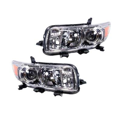 Rareelectrical - New Pair Of Headlights Compatible With Scion Xb 2008-2010 Sc2502102 81130-12B90 Sc2503102 8113012B90 - Image 2