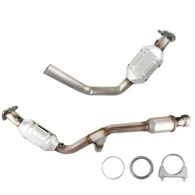 Rareelectrical - New Catalytic Converter Compatible With Chevrolet Gmc Sierra Suburban Tahoe 1500 Silverado Yukon - Image 1