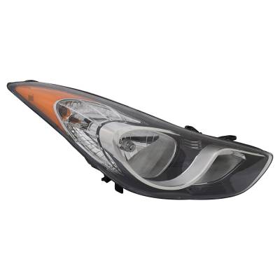 Rareelectrical - New Right Halogen Headlight Compatible With Hyundai Elantra Coupe Gs Coupe 2 Door 1.8L 2.0L 2013 - Image 5