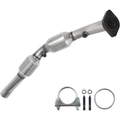 Rareelectrical - New Catalytic Converter Compatible With Chevrolet Camaro 2010 By Part Numbers 136017 644018 50524 - Image 2