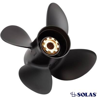 Rareelectrical - New Aluminum Propeller Compatible With Mariner Marathon 15 Spline 60 40-150 Hp For Years 1995-1997 - Image 1
