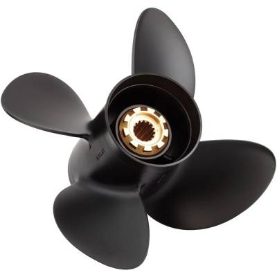 Rareelectrical - New Aluminum Propeller Compatible With Mariner Marathon 15 Spline 60 40-150 Hp For Years 1995-1997 - Image 2