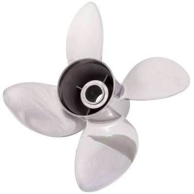Rareelectrical - New Stainless Steel Propeller Compatible With Mercruiser 75-350 Hp By Part Numbers 9574-153-26 - Image 2