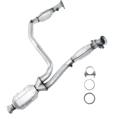 Rareelectrical - New Catalytic Converter Compatible With Cadillac Chevrolet Pickup Suburban Tahoe 1500 Silverado 2009 - Image 2