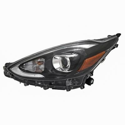Rareelectrical - New Left Side Headlight Compatible With Toyota Prius C One Hatchback 2018 By Part Number 81106-52M30 - Image 2