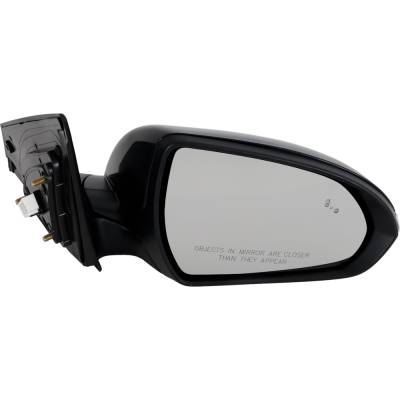 Rareelectrical - New Right Mirror Compatible With Hyundai Elantra 1.4L 1.6L 2.0L 2017-2017 By Part Numbers Hy1321255 - Image 2