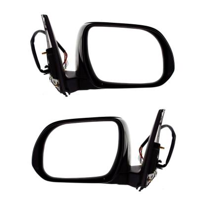 Rareelectrical - New Side Door Mirror Pair Compatible With Toyota 4Runner Sr5 Sport Utility 2012 2013 By Part Number - Image 2