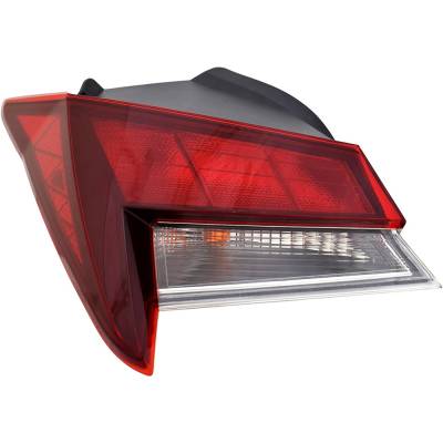 Rareelectrical - New Left Tail Lights Compatible With Hyundai Elantra Se Sel Sedan 4-Door 2.0L 2021 2022 2023 By Part - Image 2