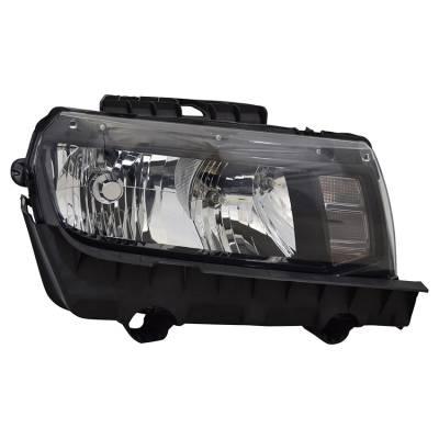 New Right Headlight Compatible With Chevrolet Camaro 2014-2015 Halogen 23398034 Gm2503391