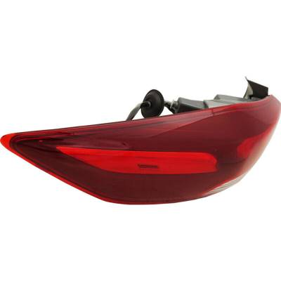 Rareelectrical - New Left Tail Light Compatible With Hyundai Elantra 2017 2018 By Part Numbers Hy2804142 92401-F2020 - Image 1