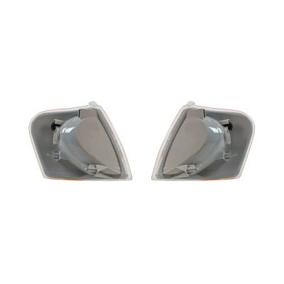 Rareelectrical - New Pair Of Turn Signal Lights Compatible With Ford Explorer Sport 1L5z13200aa Fo2521164 - Image 3