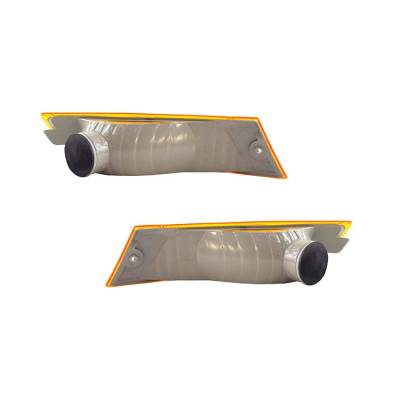 Rareelectrical - New Pair Of Turn Signal Lights Compatible With Jeep Liberty 2005-2007 55156766Ad 55156767Ad - Image 3