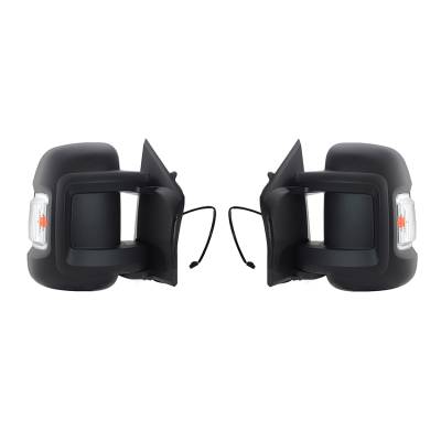 Rareelectrical - New Left And Right Door Mirrors Compatible With Ram Promaster 1500 2014-2017 5Ve98jxwad 5Ve99jxwab - Image 1