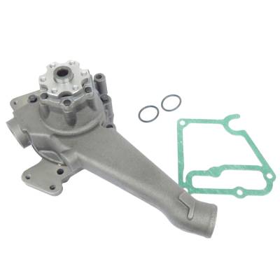 Rareelectrical - New Water Pump W/ Back Plate Fits Mercedes Om366 91-93 A3662006801 A366-200-6801 - Image 4