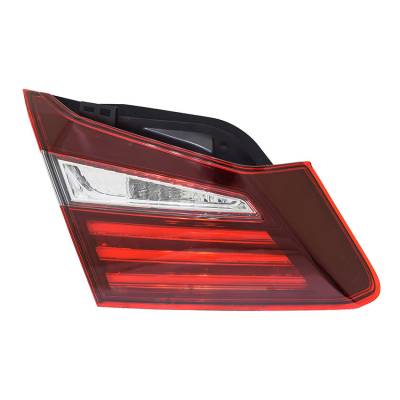 Rareelectrical - New Inner Left Tail Light Compatible With Honda Accord 2016-2017 34155-T2a-A21 34155T2aa21 Ho2802109 - Image 2