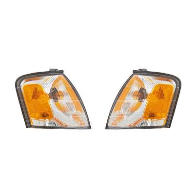 New Pair Of Side Marker Lights Compatible With Toyota Avalon 1998-99 81510Ac030 81520Ac030
