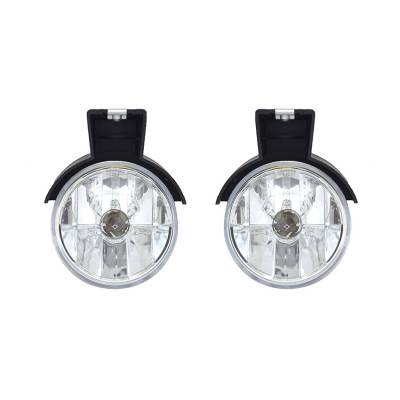 Rareelectrical - New Pair Of Fog Light Compatible With Dodge Dakota 1997-99 2000 55076792 55076793 Ch2593104 - Image 2