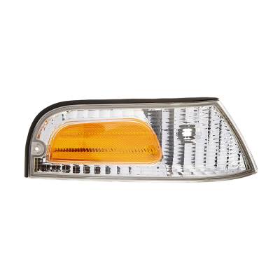 Rareelectrical - New Passenger Side Marker Light Compatible With Ford Crown Victoria Lwb 02-03 Xw7z15a201ab Fo2521147 - Image 2