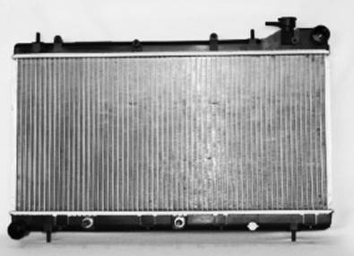 Rareelectrical - New Radiator Assembly Compatible With Subaru 93-98 Impreza 1.8L 2.2L 1781Cc 2212Cc Sb37002a 2500 - Image 3