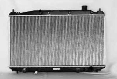 Rareelectrical - New Radiator Assembly Compatible With Honda 03-05 Civic 1.3L L4 1339Cc 19010Pzaa51 Ho3010184 2663 - Image 1