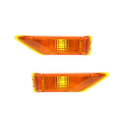 Rareelectrical - New Pair Of Side Marker Light Compatible With Honda Pilot 2006-2008 34301S9va01 34351S9va01 - Image 1