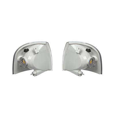 Rareelectrical - New Pair Of Turn Signal Light Compatible With Ford Explorer 2002-04 1L2z13200aa Fo2521167 - Image 4