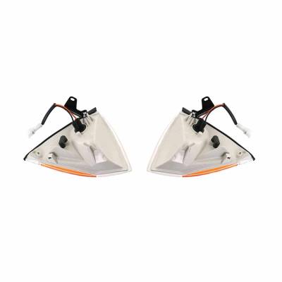RAREELECTRICAL - New Pair Of Side Marker Lights Compatible With Geo Metro 1989-1993 1994 96063702 Gm2521149 96063703 - Image 3