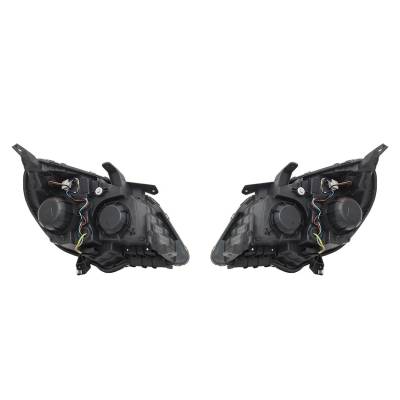 Rareelectrical - New Right And Left Headlight Compatible With Chevrolet Equinox Ltz 10-15 23308256 Gm2503352 23383340 - Image 4