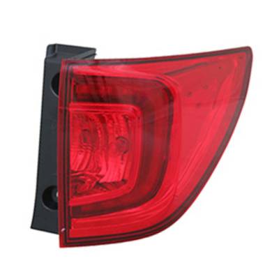 Rareelectrical - New Right Tail Light Compatible With Honda Pilot 2016 33500-Tg7-A01 33500Tg7a01 Ho2805107 - Image 1