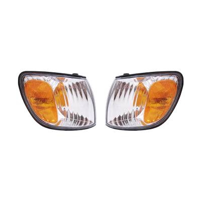 Rareelectrical - New Pair Of Turn Signal Light Compatible With Toyota Sienna 2001-2003 8151008020 To2531138 - Image 2