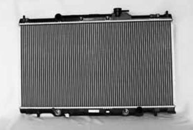 Rareelectrical - New Radiator Assembly Compatible With Honda 02-06 Cr-V 2.4 L4 2354Cc Ho3010179 432459 3168 2756 3168 - Image 1