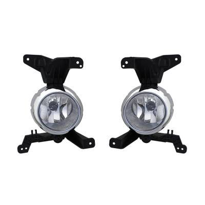 Rareelectrical - New Pair Of Fog Lights Compatible With Kia Sorento 2011-13 92202-1U000 922021U000 922011U000 92202 - Image 1