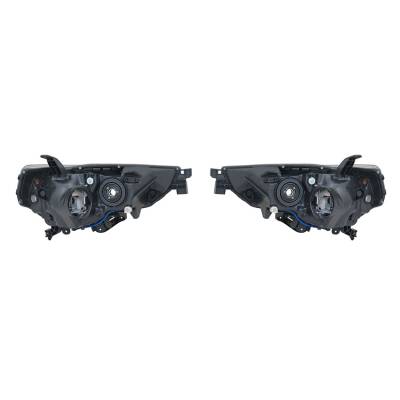Rareelectrical - New Pair Headlight Compatible With Toyota 4Runner 2014-2016 81130-35541 To2519150 81170-35571 - Image 4