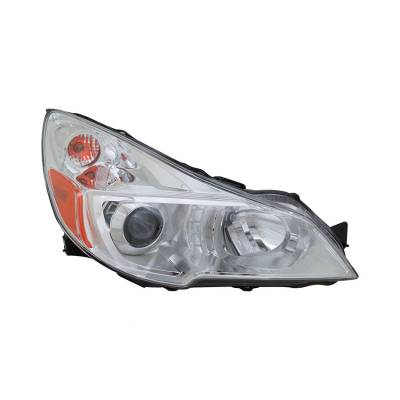 Rareelectrical - New Right Headlight Fits Subaru Outback 2013-2014 Chrome 84001Aj20a Su2503143 - Image 1