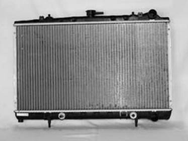 Rareelectrical - New Radiator Assembly Compatible With Nissan 91-94 240Sx 2.4L L4 2389Cc 2146053F01 Ni3010182 3348 - Image 1