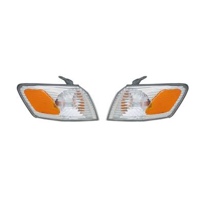 New Pair Of Turn Signal Lights Compatible With Toyota Camry 2000-2001 To2530136 81520Aa020
