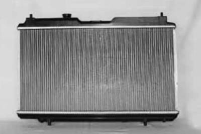 Rareelectrical - Radiator Assembly Compatible With Honda 97-01 Cr-V 2.0L L4 1972Cc W/ Automatic Trans Cu2051 2296 - Image 1