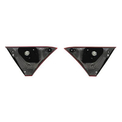 Rareelectrical - New Left And Right Inner Tail Lights Compatible With Toyota Camry Hybrid Xle 2015 To2803116 - Image 3