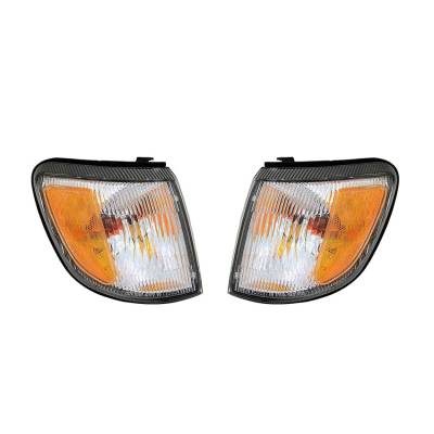Rareelectrical - New Pair Of Turn Signal Lights Compatible With Subaru Forester 1998-00 84101Fc020 Su2521104 - Image 2