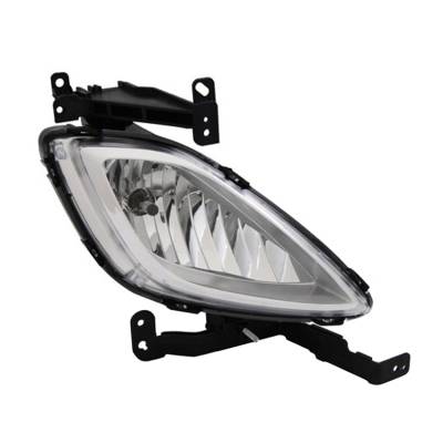 Rareelectrical - New Passenger Side Fog Light Compatible With Hyundai Elantra Sedan 2011-2012 922023X000 922023X020 - Image 1