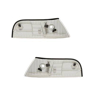 Rareelectrical - New Pair Side Marker Light Compatible With Ford Crown Victoria Lwb Fo2521147 Fo2520147 - Image 3